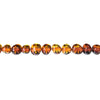 Natural Amber Bracelets with Rose Quartz for Women Baltic Amber Fish Baby Jewelry Adult Gifts Elastic String Pulseras