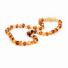 New Design Amber Bracelet / Necklace for Baby Baltic Natural Amber Jewelry for Boy Girls Infant Teething Gifts Suppliers