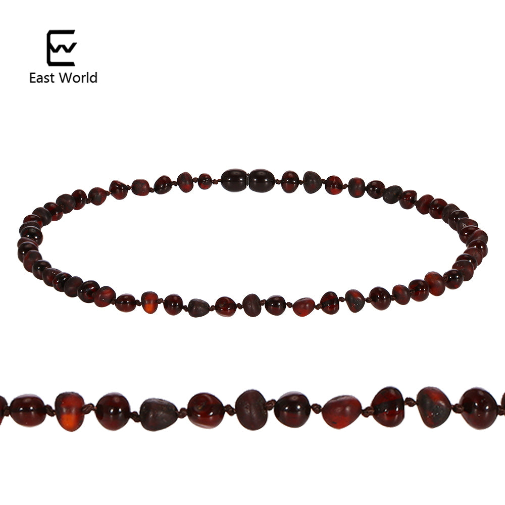 Original Amber Teething Necklace Natural Baltic Gemstone Jewelry Christmas Gifts kehribar bebek 2000+ Instagram Likes