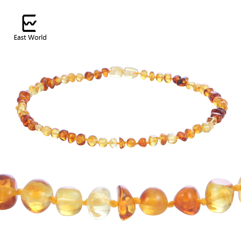 Original Amber Teething Necklace Natural Baltic Gemstone Jewelry Christmas Gifts kehribar bebek 2000+ Instagram Likes