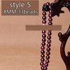 2020 New natural black stone bracelet Round Shape beads Prayer beads Islamic Muslim Tasbih Allah Rosary Free shipping