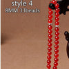 2020 New natural black stone bracelet Round Shape beads Prayer beads Islamic Muslim Tasbih Allah Rosary Free shipping