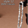 2020 New natural black stone bracelet Round Shape beads Prayer beads Islamic Muslim Tasbih Allah Rosary Free shipping