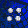 Popular Real 925 Sterling Silver Handmade Natural Pearl Designer Fashion Stud Earrings for Women 2020