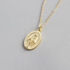 925 sterling silver necklace 2020 gold virgin mary pendant necklaces for women vintage necklace collares collier femme