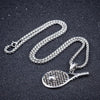 HNSP Tennis Chain Pendant Necklace For Men Women 2022 Trend Neck Unisex Jewelry