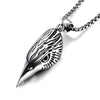 HNSP Punk Animal Eagle Chain Pendant Necklace For Men Male BFF Neck Gift
