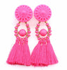 2020 Brincos Women Brand Boho Drop Dangle Fringe Earring Vintage ethnic Statement Tassel earrings fashion jewelry Charms