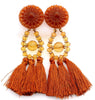 2020 Brincos Women Brand Boho Drop Dangle Fringe Earring Vintage ethnic Statement Tassel earrings fashion jewelry Charms