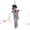 Women Doll Long Hat Necklace Pendant Handmade Girl Silver color Star Maxi Necklaces & pendants Brand Hot Fashion Jewelry