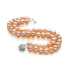 Handpicked High Quality Cultured Pearl Bracelet Double Bracelet For Women Girl