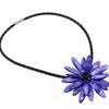 2021 Projection Blue Shell Flower Choker Necklace Necklaces for Women