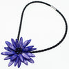 2021 Projection Blue Shell Flower Choker Necklace Necklaces for Women