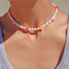 Real Pearl Choker Necklaces Flower Star Beaded Summer Beach Necklace For Women Jewelry 2022 Beads Collier Accesorios