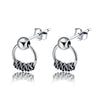 HOT SALE Fashion Stud Earrings For Women 925 Sterling Silver 6 Simple Styles CZ Push-back Earrings Jewelry oorbellen HJS437