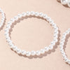 S！！！  5Pcs Women Bracelet Stretch Multilayer Jewelry Plastic Faux Pearl Beads Bracelet Wedding