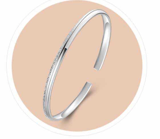 999 sterling silver jewelry bracelet female pure silver lady brief open adjustable women bracelet fine jewelry