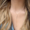 NK269 Womens Crystal Necklace Back Bikini Chain Beach Crossover Sexy Body Jewelry Necklace Multilayer Backdrop Jewelry