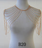 STYLE A36 Gold colour CHAIN DOUBLE SHOULDERS CHAIN Chains JEWELRY 3 COLORS