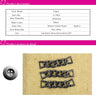 2015 arrived 1pair/lot black shoes chain buckles for shoes belt garment decoration DIY zinc alloy sewing  accessories