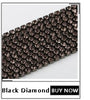 MHS.SUN 10Yard Transparent Black Claw Crystal Rhinestones Chain Gradient DIY Dense Black Base Rhineston Chain Garment Decoration