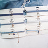 HUANZHI 2021 Japanese Sweet Blue Lace Velvet Planet Pendant Clavicle Chain Choker Necklace for Women Vacation Jewelry