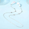 HUHUI Airpods Chain Beaded Cordless Wireless Headphone Holder Anti-Lost Accessories Stainless Steel Unisex Necklace  Gift