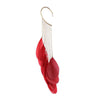 Korean Fashion Earrings Female Long Tassel Feather Earrings Fashion Jewelry Without Ear Hole Ear Women Drop Earrings