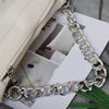 Silver Gold 30cm Metal Purse Chain Strap handbag Handles DIY Purse replacement For Shoulder Bag Straps Bag Chain Strap