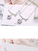 Plum Blossom Branch 925 Stamp Silver Color Trendy Pendant Chain Necklace For Women Girl Necklace Anniversary Fine Jewelry