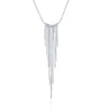 Charms tassel snake chain wicker 925 Stamped Silver necklace noble Jewelry for woman party wedding Holiday gifts