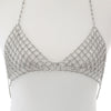 Sexy Body Chain With Rhinestone Bra Crystal  Jewellery Chest For Ornaments Decoration Women'S Jewelry