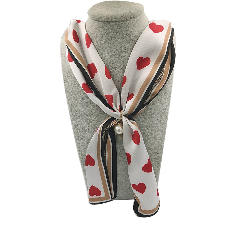 HanJing Elegant Casual Wrap Necklace Scarf Female Scarf Necklace Bohemia Floral Print Scarves Women Boho Beach Shawl  hot