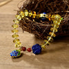 Hand Made Models Natural Amber Beaded Inlaid Cloisonne Bracelet Manufacturers Direct Supply Wholesale