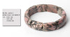 Hand Row bracelet bangle unakite stone Amethyst red agate green aventurine trendy style bracelets JD stone beads