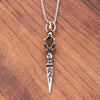 Handmade Buddhist Dorje Pendant Tibetan Vajra Pendant Necklace Vintage Thai Women Men Fine jewelry Necklaces
