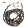 Handmade  Reading Glasses Chain For Women Sunglasses Cords Casual 3mm electroplated Glass Beaded Eyeglass Masks Chain