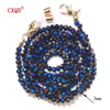 Handmade  Reading Glasses Chain For Women Sunglasses Cords Casual 3mm electroplated Glass Beaded Eyeglass Masks Chain
