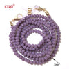 Handmade  Reading Glasses Chain For Women Sunglasses Cords Casual 3mm electroplated Glass Beaded Eyeglass Masks Chain