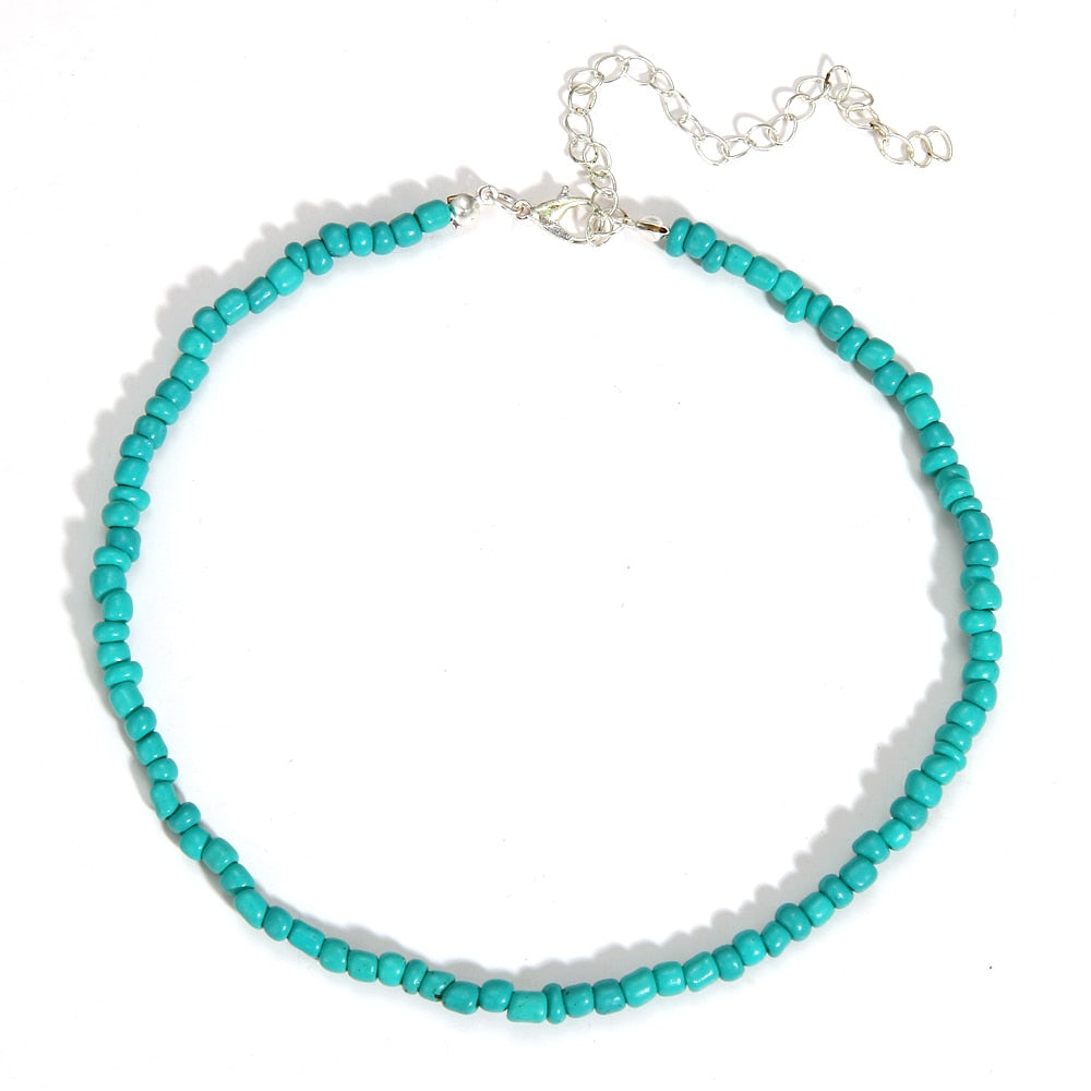 1pc Bohemian Shell Decor Beaded Necklace For Women For Travel | SHEIN USA