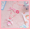 Handmade Lolita Jewelry Accessories Cute Candy Lollipop Bowknot Pendant Necklace   D504