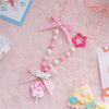 Handmade Lolita Jewelry Accessories Cute Candy Lollipop Bowknot Pendant Necklace   D504