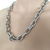 Handmade Men Women Unisex Punk Chain Necklace Punk Street Choker Metal Collar Gothic Kolye Hip Hop Ketting