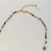 Handmade Natural Pearl Mix And Match Colorful Beaded Florets Ladies Short Necklace Jewelry Accessories Exquisite Gifts