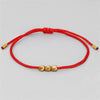 Handmade Tibetan Buddhist Braided Cotton Copper Beads Lucky Rope Bracelet & Bangles Thread Bracelets For Women Men 2021