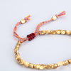 Handmade Tibetan Buddhist Braided Cotton Copper Beads Lucky Rope Bracelet & Bangles Thread Bracelets For Women Men 2021