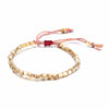 Handmade Tibetan Buddhist Braided Cotton Copper Beads Lucky Rope Bracelet & Bangles Thread Bracelets For Women Men 2021