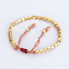 Handmade Tibetan Buddhist Braided Cotton Copper Beads Lucky Rope Bracelet & Bangles Thread Bracelets For Women Men 2021