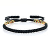 Handmade Tibetan Buddhist Lucky Rope Bracelets Bangles Black & Red Thread Adjustable Knots Bracelet for Women Men Wrist Jewelry