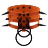 Handmade Vegan Leather Spiked Choker Punk Goth Collar Harajuku  Accessories Gothic  Metal Chocker Necklace Club Party Jewelry